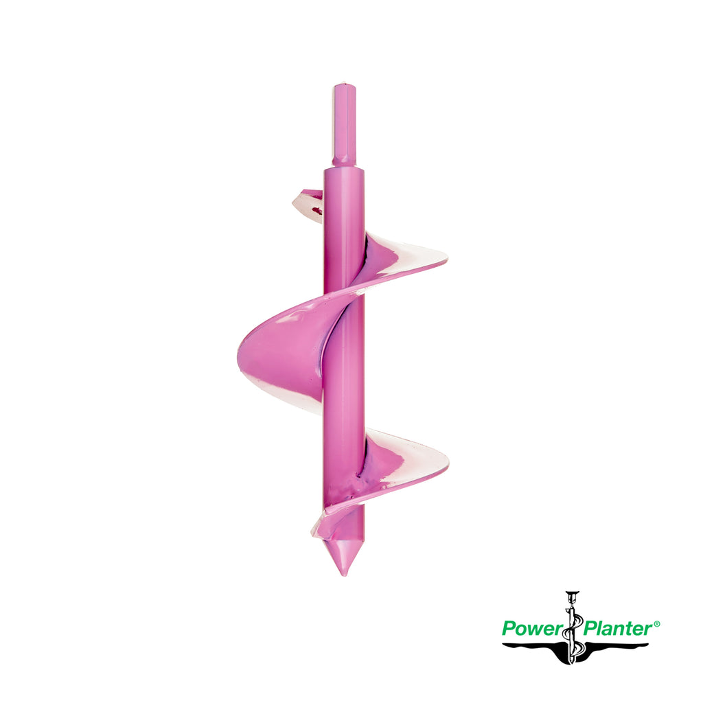 Power Planter Bulb Planting Auger & Bedding Plant Tool (3" x 7")