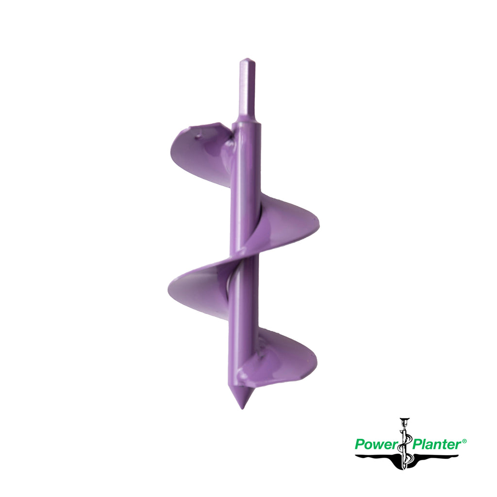 Power Planter Bulb Planting Auger & Bedding Plant Tool (3" x 7")