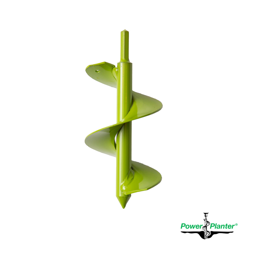 Power Planter Bulb Planting Auger & Bedding Plant Tool (3" x 7")