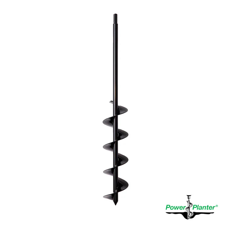 Power Planter Extended Length Bulb Auger (3" x Variable Length)